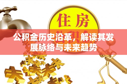 永靖公积金历史沿革，解读其发展脉络与未来趋势