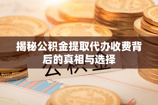 永靖揭秘公积金提取代办收费背后的真相与选择