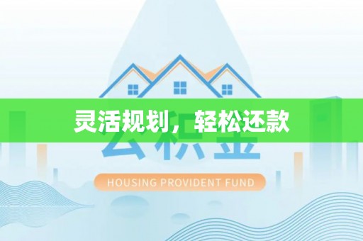 永靖灵活规划，轻松还款