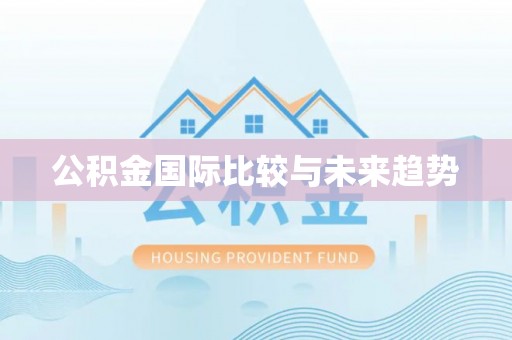永靖公积金国际比较与未来趋势