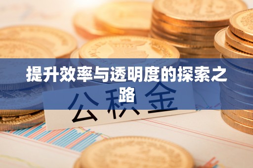永靖提升效率与透明度的探索之路