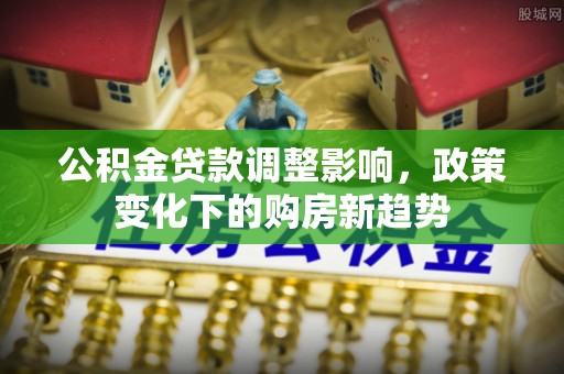 永靖公积金贷款调整影响，政策变化下的购房新趋势