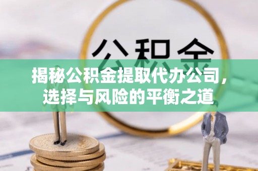 永靖揭秘公积金提取代办公司，选择与风险的平衡之道
