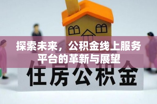 永靖探索未来，公积金线上服务平台的革新与展望