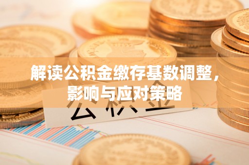 永靖解读公积金缴存基数调整，影响与应对策略
