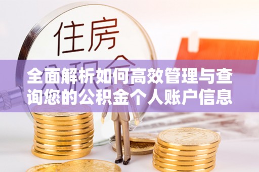 永靖全面解析如何高效管理与查询您的公积金个人账户信息