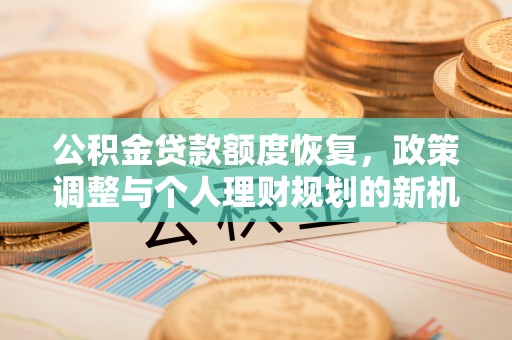 永靖公积金贷款额度恢复，政策调整与个人理财规划的新机遇