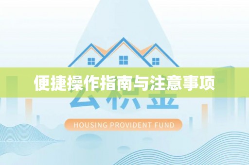 永靖便捷操作指南与注意事项